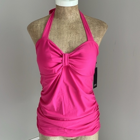 NWT Jones New York Tankini Swim Top Large - Picture 1 of 4